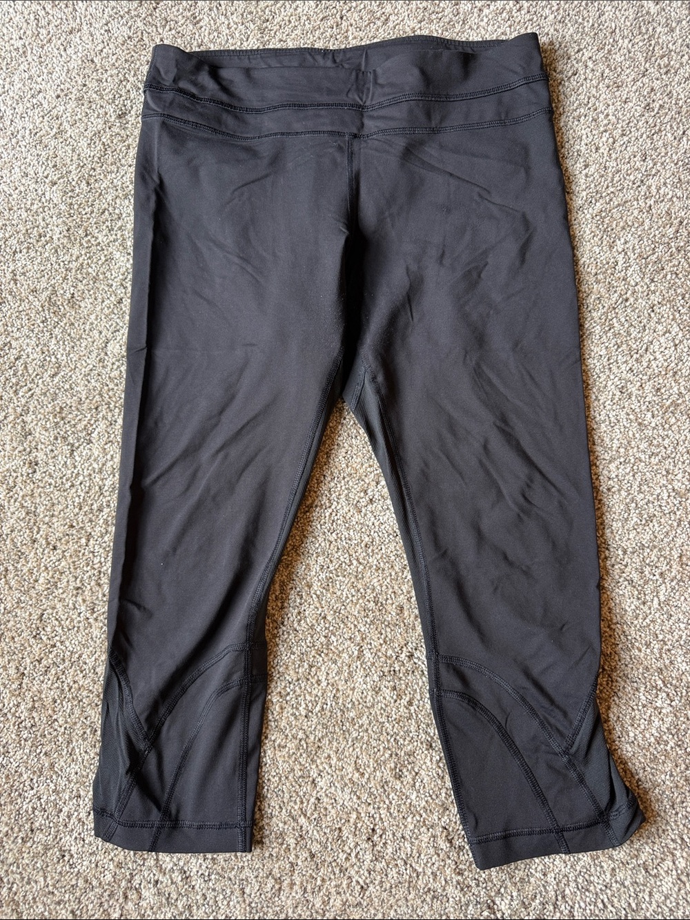 Lululemon capri black leggings sz 10